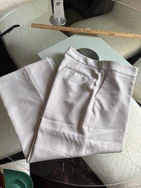 Ann Taylor Wide-Leg Women's Pants in Light Ivory